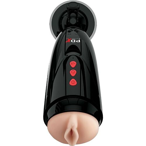 Masturbator PDX ELITE Dirty Talk Starter mit Vibration