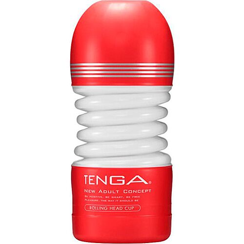 Tenga Rolling Head Masturbator mit Smooth Pad