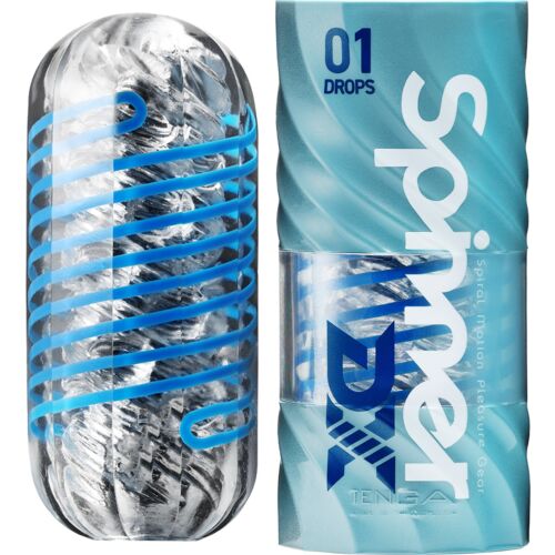 Masturbator Tenga Spinner DX 01 Drops – drehendes Innenleben