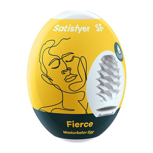 Masturbator Satisfyer Eggs Fierce | Flexibles Design und Hydro-Active Material