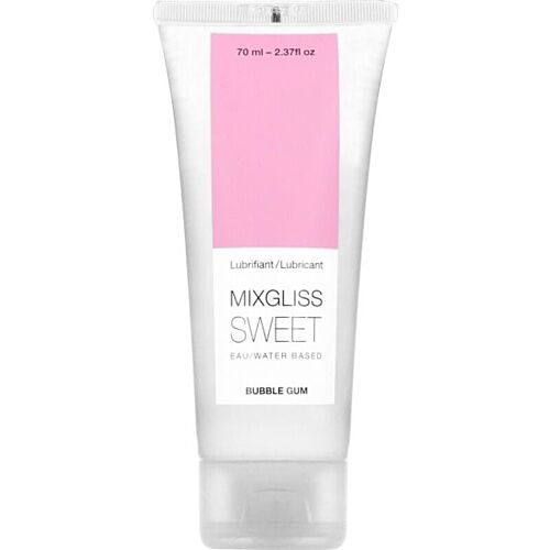 Wasserbasiertes Gleitmittel MIXGLISS mit Kaugummigeschmack 70 ML
