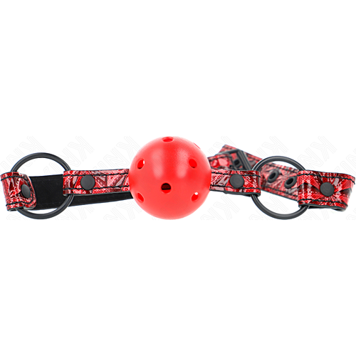 Mordaza KINK - Rautenmuster-Ball 4,5 cm verstellbar