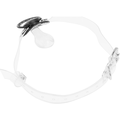 Mordaza Chupete OHMAMA FETISH mit verstellbaren Trägern