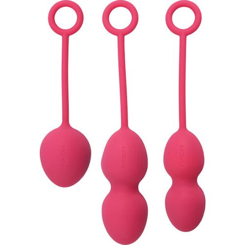 Bolas vaginales SVAKOM NOVA PLUM RED für Beckenbodentraining