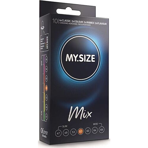 Pack Mix MySize 57mm - 10 Kondome