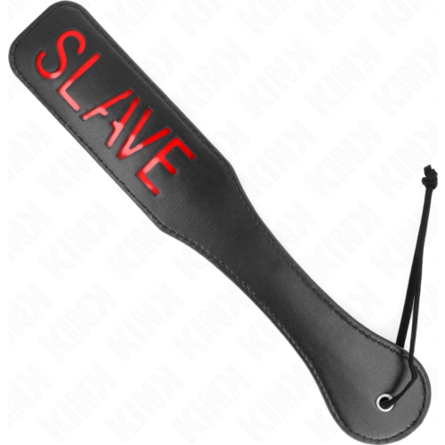 BDSM Paddel KINK SLAVE 32 x 6 cm für intensives Spiel