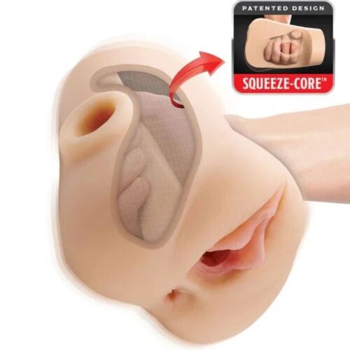 Masturbator PDX PLUS+ DOUBLE POUNDER mit Druckkontrolle