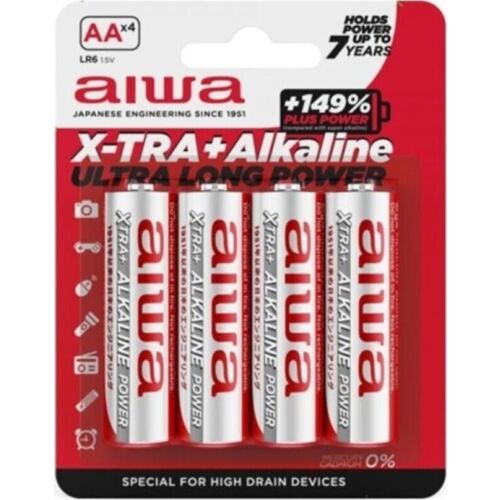 Batterien AIWA X-TRA ALKALINE AA für zuverlässige Energie