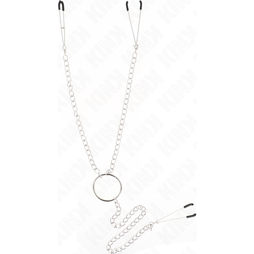 Klemmen für Brustwarzen KINK Modell 1 mit Kette