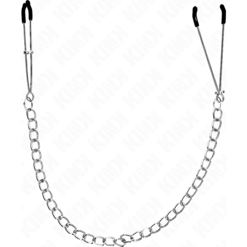 Klemmen für Brustwarzen KINK mit Kette 30 cm