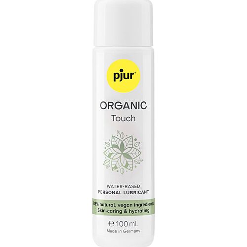 Gleitmittel PJUR ORGANIC Touch 100 ml | Vegane Feuchtigkeit