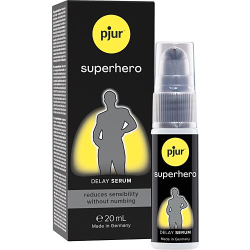 Stimulanz PJUR Superhero Serum 20 ml – Empfindlichkeit reduzieren