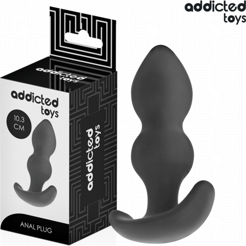 Analplug Addicted Toys Größe S mit Kugeldesign für kontrollierte Füllung