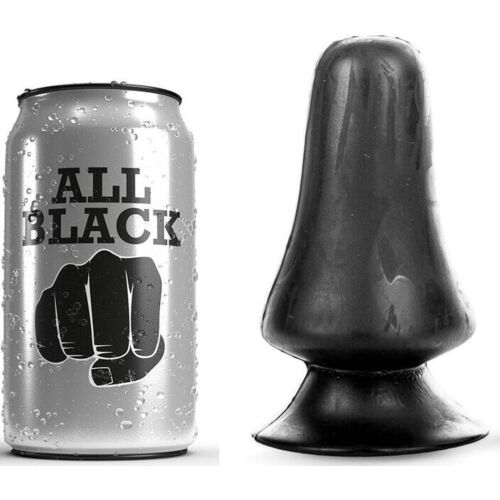 Anal Plug ALL BLACK 12 CM – Überraschender Durchmesser
