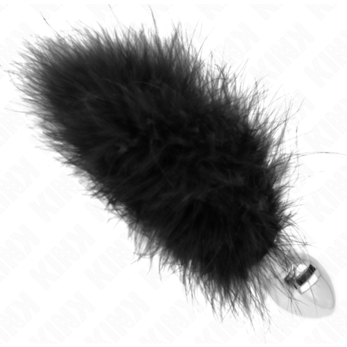Anal Plug KINK 11 x 7 CM mit synthetischem Schwanz