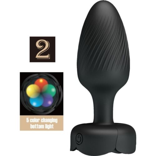 Anal Plug Pretty Love Varian mit LED Licht und 10 Funktionen