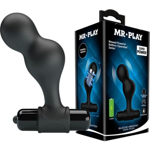 Analplug MR PLAY mit 10 Vibrationsmodi für intensiven Genuss