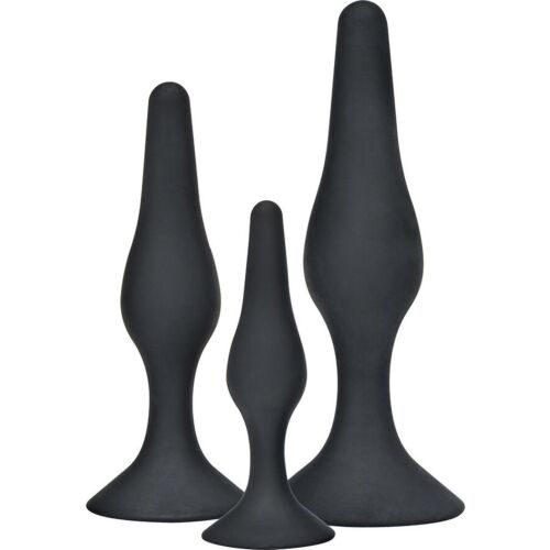 Analplugs TOYJOY Curvy Companions 3er-Set