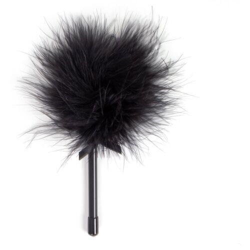 Tickler SECRETPLAY Mini Black Duster für zarte Stimulation