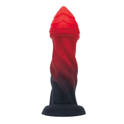 Dildo POWER MONSTERS Infernal Goliath mit spiralförmigen Texturen