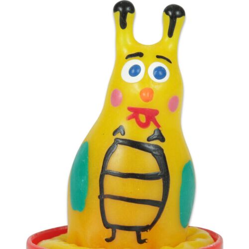 Handbemalter Kondom von CONDOMERIE – Biene