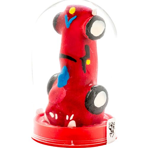 Kondom CONDOMERIE Rennwagen – Handbemalt für Spaß