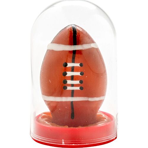 Handbemalt Rugbyball Kondom von CONDOMERIE