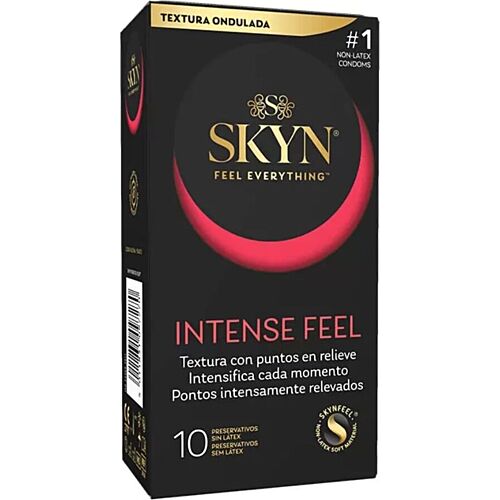 Kondom SKYN Intense Feel mit gewelltem Design für mehr Lust