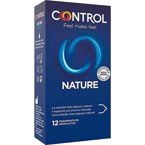 Kondome CONTROL - Nature 12 Einheiten mit Gleitmittel