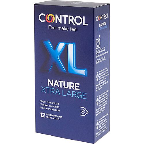 Kondome CONTROL Adapta Nature XL – Transparente und glatte Qualität