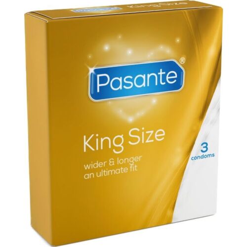 Kondom Pasante King Size 3 Stück – Breiter und Länger