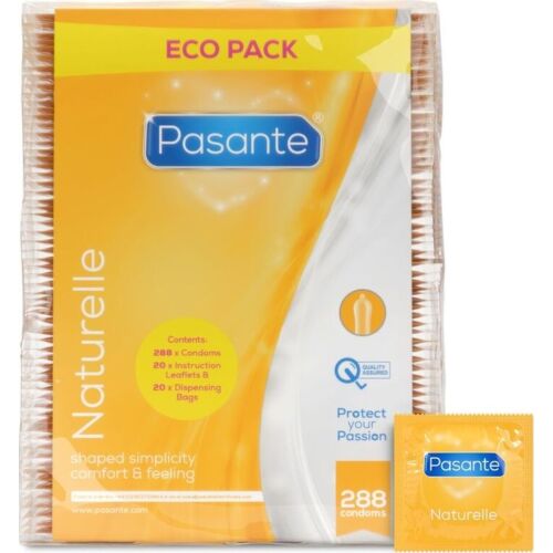 Kondome Pasante Naturelle 288 Stück | Ultra lubriciert