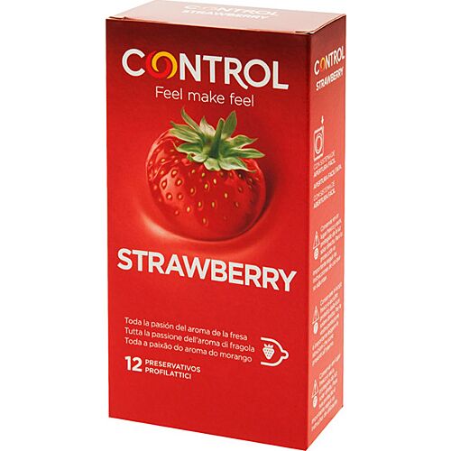 Preservativo Control Adapta Fresa - 12 Stück