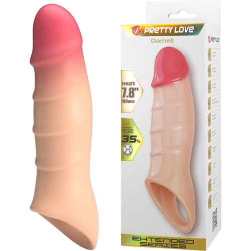 Penis Hülle Pretty Love Darnell | Realistisches Gefühl für maximale Stimulation