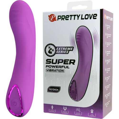 Vibrator Pretty Love DJ Dick mit brillierendem Ring