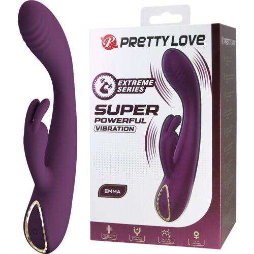 Vibrator Pretty Love Emma mit Rabbit Stimulator