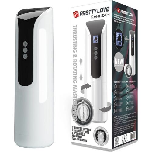 Masturbator PRETTY LOVE KAHLEAH mit Rotation und Druck