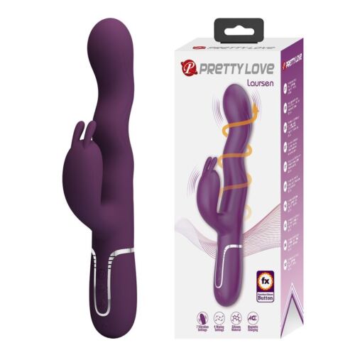 Vibrator PRETTY LOVE LOURSEN mit Stoßbewegung und 7 Vibrationen
