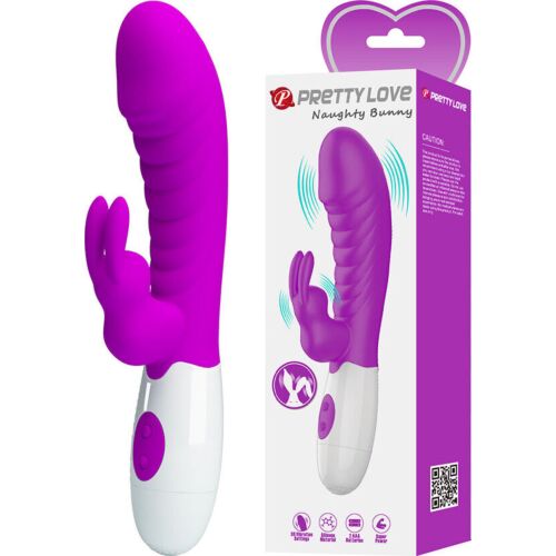 Vibrator Pretty Love Naughty Bunny mit dualer Stimulation