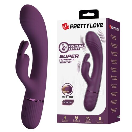 Vibrator PRETTY LOVE ROCCO mit 10 Funktionen