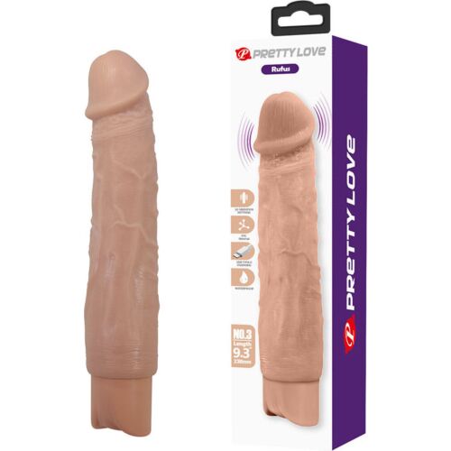 Vibrator Pretty Love Rufus mit 10 Vibrationsfunktionen