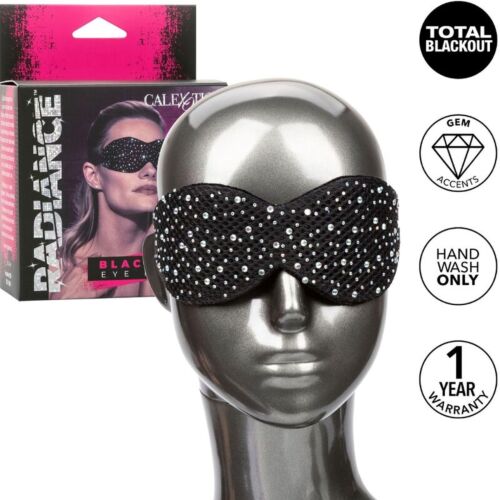 Augenmaske CALEXOTICS Radiance Blackout mit Strass