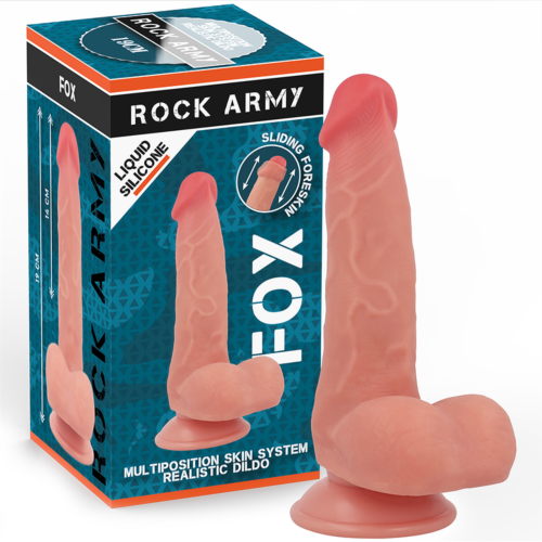 Dildo ROCK ARMY Fox 19 cm | Realistische Erfahrung
