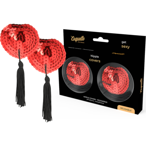 Cubre pezones Coquette Accessories Chic Desire mit Cinta autoadhesiva