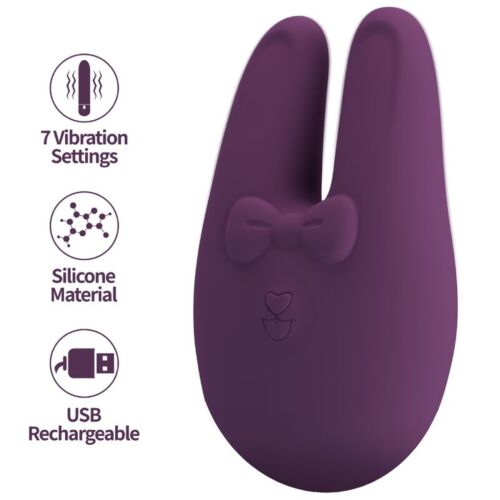 ROMANCE Bunny Externer Stimulator mit 7 Vibrationsmodi