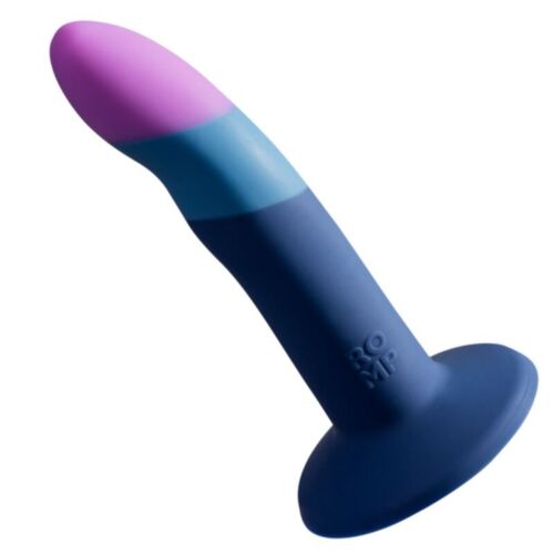 Dildo ROMP Piccolo mit Dreifarb-Saugnapf