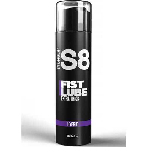 Lubrikant STIMUL8 S8 Extra Dickes Hybrid 200 ml für Fisting