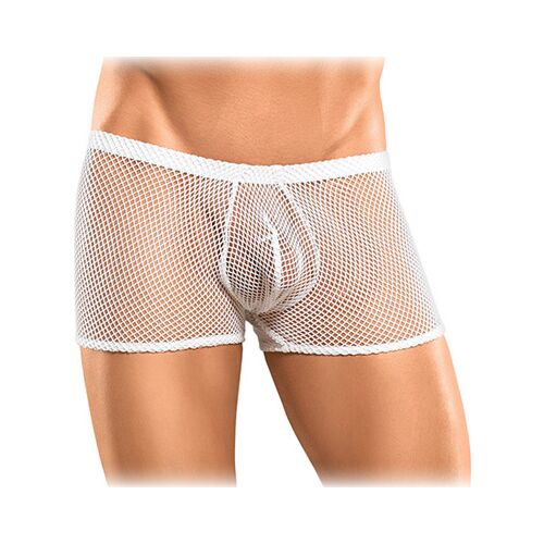 Short Male Power SHORT RED BLANCO POUCH für Komfort und Stil