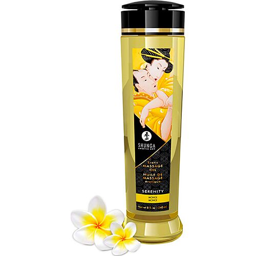 Massageöl SHUNGA Serenity 240 ml mit MONOI-Duft