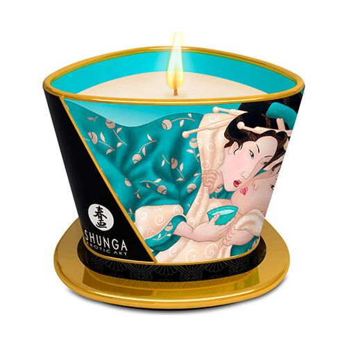 Massagekerze SHUNGA Island Blossoms mit Vanilleduft
